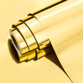 Gold Metallic Wrapping Paper - 17 Inch X 33 Feet - Luxury Glossy Golden Foil Paper With Metallic Shine Solid Color Gift Wrap For Wedding Shower,Valentine'S Day,Birthday,Christmas,Baby Shower