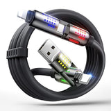 240W 4 in 1 Charging Cable 6.6FT MFi Certified USB C to Lightning Multi Charger for iPhone MacBook iPad Samsung