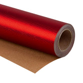Wrapping Paper Roll - Mini Roll - 17 Inch X 16.5 Feet - Passionate Red For Birthday, Holiday, Wedding, Baby Shower