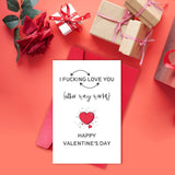 Dirty Valentines Day Card For Wife Or Girlfriend, Naughty Valentine’S Day Card For Her, I Love You Card