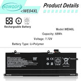 HP WE04XL 68Wh Laptop Battery Replacement for Envy Spectre Pavilion Plus N39857 005