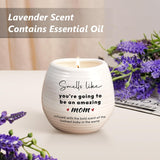 New Mom Gifts New Moms Candle 10Oz Mom To Be Gifts For 1St Time Moms Pregnancy Gift For Expecting Mother Soy Wax Lavender Candle In Ceramic Jar