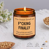 Funny Graduation Gifts For Her Him - College, High School, Nursing, Masters, Phd, Doctorate Graduation Gifts For Women, Men - Nurse Police Academy Grad Candle