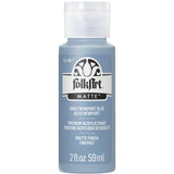 FolkArt Acrylic Craft Paint, Newport Blue 2 fl oz Premium Matte Finish Paint, Perfect For Easy To Apply DIY Arts And Crafts, 50857