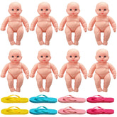 16 Pcs Funny Baby Shower Chancla Game Activities Baby Shower Games How To Throw The Chancla At Their Bad Ass Doll Babies Showers Game Gender Reveal