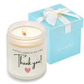 Thank You Gifts For Women, Men, Hostess, Teacher, Nurse, Couple, Appreciation Gifts For Nurse Teacher Coworker Employee Boss - A Little Candle To Say A Big Thank You, Lavender Scented Candle