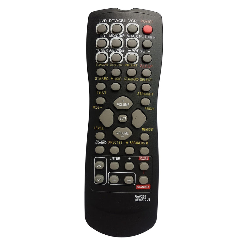 Universal Remote Compatible For Yamaha Rav254 Htr-5740 Htr-5840 Htr-5860 Rx-V7