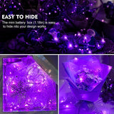 6 Pack Led Fairy Lights Battery Operated, Fairy String Lights 3 Modes Waterproof 7 Feet 20 Led Firefly Starry Lamps For