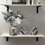 Fake Flowers In Vase,Faux Flowers In Vase,Table Centerpieces For Dining Room,Flower Centerpieces For Tables,Artificial Flowers,Kitchen Decor,Coffee Table Decor