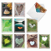 - 10 Boxed Valentine Note Cards With Envelopes - Loving, Heartfelt Assorted Greeting Cards For Valentine'S Day (4 X 5.12 Inch) - Heartscapes Am6838Vdb-B1X10