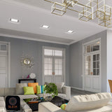 13W Spiral CFL Light Bulbs E26 Base 2700K Warm White 800 Lumens 65W Equivalent UL Listed 3 Pack
