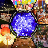 Purple Led Balloon Lights, 100Pcs Mini Round Balls Lights Long Standby Time Flash Ball Lights For Balloon Paper Lantern