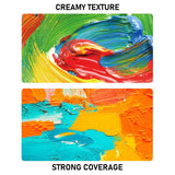 15 Colors Large Acrylic Paint Set (33.8 Oz,1000 Ml) Art Painting Bulk Supplies For Multi Surface Canvas Wood Leather Fabric Rock Craft, Non Toxic Paint For Kid & Adult With Pump, Color Wheel