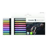 Paint-It 020 Metallic Liners, 1-2 Mm, Wallet, X8, Assorted Colors (Ml02011502)