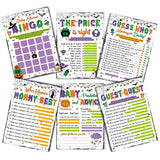 Halloween Games Cards Ultimate Gender Neutral Kit Of 6 Classic Games Activities Bingo Price Is Right For 50 Guests Halloween Party Supplies