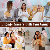 Guess Who Mommy Or Daddy Baby Shower Game For Girl Or Boy - 50 Pcs Guess Who Mommy Or Daddy Game, Gender Neutral Baby Shower Activities Ideas, Mom Or Dad Baby Shower Game