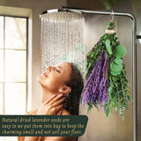 5 Kinds Eucalyptus & Lavender Flowers Bundles For Shower, 17'' Real Plants Leaves, Shower Wedding Home Decor, Shower Eucalyptus Haning Plants, Witchy Decor Aesthetic (75Pcs)