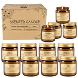 12Pack Scented Candle Set - Aromatherapy Candle Gift Set – Long Lasting Jar Candles For Men| Women, Ideal For Birthdays, Mother'S Day Thanksgiving Gifts