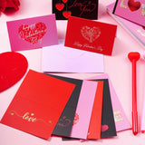 60Pcs Mini Valentines Cards Blank Cards Gifts Bulk For Envelopes Office Supplies