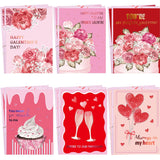 Valentines Cards With Envelopes 12 Galentine Day Cards Blank Inside Foil Embellishment