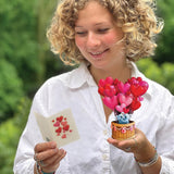 Pop Up Cards, Mini Heart Balloons, 6 Inch Mini Sized 3D Popup Greeting Cards, Valentine'S Day, Anniversary Card, Blank Notecard & Envelope