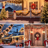 Christmas Candy Cane Rope Lights - 18Ft Led Rope Lights Outdoor Waterproof Decorative Christmas Lights For Holiday Party Home Patio Indoor Xmas Decorations(216 Leds)