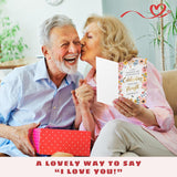 Mothers Day Card For Wife - Happy Mothers Day Card For Wife From Husband - Religious Flowers 1St First Mother'S Days Cards For Pregnant Mom - Single 5.3''X 8'' Folded Cards With Red Envelope