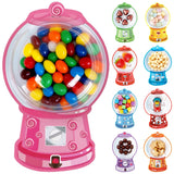 Valentines Cards For Kids Classroom, 36 Pack Valentines Day Cards With Bubble Gum Machine Design And Round Adhesive Shaker Pouches, Valentine Gifts Exchange For Boys Girls School Party Favors