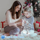12 Pack Cool White Fairy Lights Battery Operated 7FT 20 LED Silver Wire String Lights Waterproof Firefly Lights for Mason Jars DIY Wedding Party Bedroom Centerpiece Table Decor