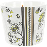 Pavilion Gift Company Friend - Single Wick 8 Oz Soy Wax Candle 100% Lead-Free Cotton Wick in Stoneware Vessel (66372)