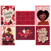 Hallmark Mahogany Valentines Day Card Assortment (36 Cards with Envelopes) Cupid, Valentine Vibes