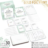 Baby Shower Games - Mommy Quiz, Prediction & Advice Cards - Fun For Gender Reveal Games For Boy Or Girl - Gender Neutral