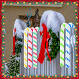 12 Pcs Inflatable Candy Canes For Christmas 35 Inch Jumbo Santa Candy Canes 18 Inch Lollipop Balloon Christmas Tree Hang