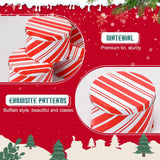 12 Sets Christmas Cookie Tins With Lids Red And White Candy Cane Design Christmas Cookie Tins Xmas Metal Round Box For Gift Giving Decorative Storage Containers Party Holiday Treats Cookie Jars