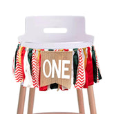 Christmas High Chair Banner For 1St Birthday - Red And Green One High Chair Banner, 1St Birthday Decoration For Boys Girls, Christmas Birthday Party Decorations,Merry Christmas Banner Photo Props