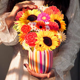 Pop Up Greeting Cards For Women - Paper Sunflower Flower Bouquet 3D Popup Birthday Card, Anniversary Card, Get Well Gifts For Mother From Daughter And Son