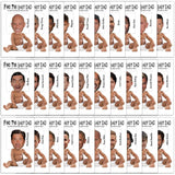 Baby Shower Games – Find The Baby Dad Scratch Off Celebrity Cards, Baby Shower Party Games Supplies – 36 Cards(Ba02-Heir)