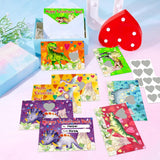 30 Pack Valentine Cards For Kids Dinosaur Valentine Cards For Kids Classroom Valentines Day Scratch Off Cards Valentines For Kids School Kid Valentines Card Exchange With Envelopes