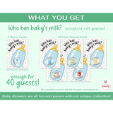 Baby Shower Games For Boy, 40 Emoji Scratch Off Lottery Tickets, Baby Games Ideas, Scratch Off Game, Blue