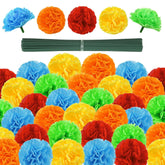 120Pcs Artificial Marigold Flowers, 2Inch Silk Marigolds With Stems, Colorful Artificial Flowers For Diwali Home Decor Marigold Garland Day Of The Dead Decorations