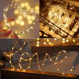 24 Pack Fairy Lights Battery Operated (Included), 7 Ft 20 Led Mini String Lights, Waterproof Silver Wire Firefly Starry
