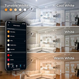 Color Changing A19 Smart LED Light Bulb 800LM 60W Equivalent WiFi Alexa Compatible 2.4GHz