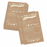 25 Wedding Advice Cards For The Bride And Groom, Rustic Bridal Shower Games For Guests, Guest Book Alternative, Card Boxes For Reception, Advice For The Bride Shower Games