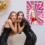 Bridal Shower Bachelorette Party Games Pin The Banana On The Hunk Games, Bachelorette Party Favors Wedding Engagement Party Games Funny Ice Breaker Games Hilarious Party Games 60 Stickers