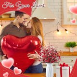 36 Pcs Valentine'S Day Decorations Valentine'S Day Berry Picks 17 Inch Artificial Red Heart Shaped Berry Picks With Red Pink Berries Floral Stems For Weddings Anniversaries Birthday Parties