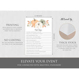 50 Pumpkin Dad Jokes Game (50-Cards) Fun Baby Shower Game Activity, Gender Neutral Boy Or Girl, Co-Ed, Autumn, Fall