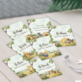 8Pcs Winnie Quotes Party Cards With Wooden Stands, Classic Pooh Baby Shower Decor, Winnie Baby Shower Centerpieces, Double Side Winnie Party Game Cards, Birthday Party Supplies, Nursery Decor Prints