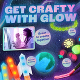 Glow In The Dark | Luminescent | Phosphorescent | Self-Luminous Paint - Set Of 8