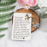 Wallet Insert Card For Boyfriend, Husband, Anniversary & Birthday Gifts, Romantic Love Gift For Him, I Love You Gifts, Valentine’S Day Present, Birthday Gift For Boyfriend, Husband Present From Wife