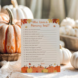 Pumpkins Baby Shower Games - Who Knows Mommy Best - Pack Of 25 - Gender Neutral Baby Shower Game Couples Coed Reveal Fun Guessing Game Mom To-Be Little Pumpkin Fall Halloween Theme Activity G330-Wkm